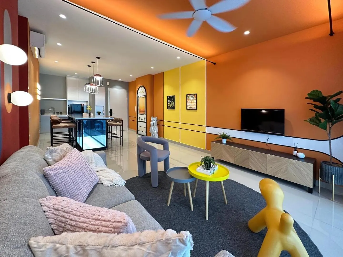 Appartement Twin Galaxy City View Homestay Near Ciq Johor Bahru