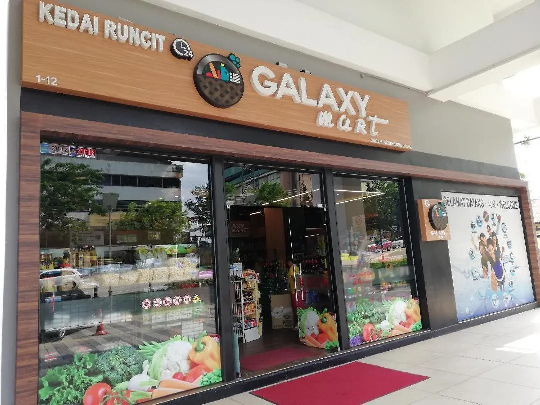 Appartement Twin Galaxy City View Homestay Near Ciq Johor Bahru Malaisie