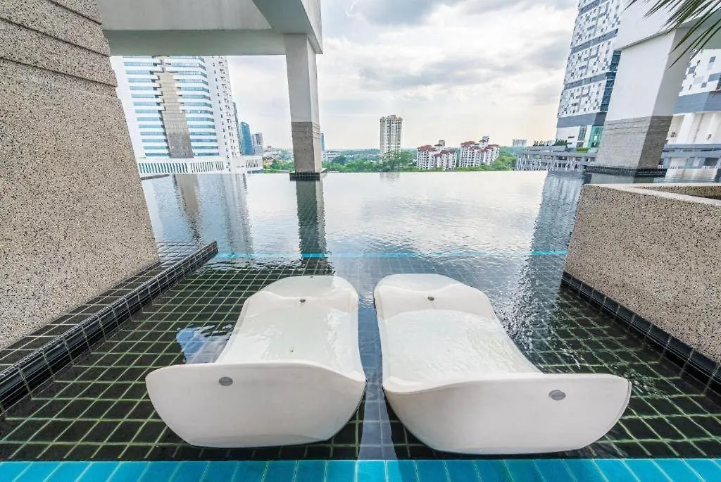 Appartement Twin Galaxy City View Homestay Near Ciq Johor Bahru Malaisie