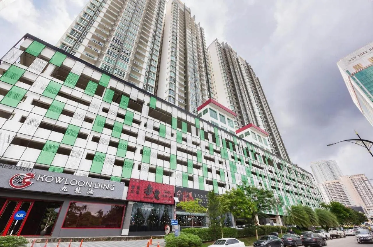 Twin Galaxy City View Homestay Near Ciq Johor Bahru Appartement