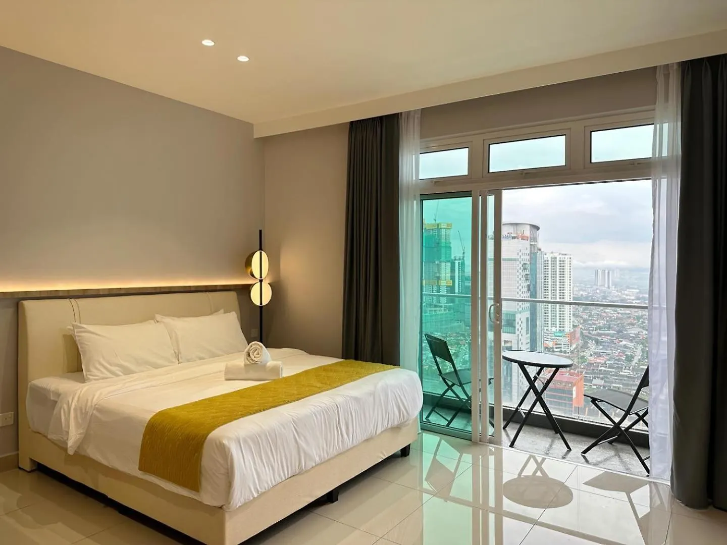 Appartement Twin Galaxy City View Homestay Near Ciq Johor Bahru Malaisie